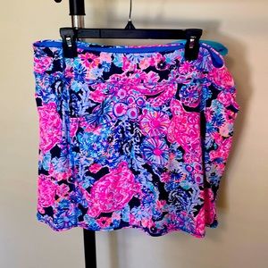 Lilly Pulitzer EUC XL Luxletic Skort